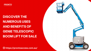 Discover the numerous uses and benefits of Genie telescopic boom lift for sale
